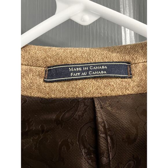 Arnold Brant Blazer Colombo Mink Cashmere Blend Mens Size 42L-T Brown - Picture 6 of 10
